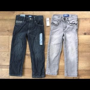 Bundle of 2 boys 3T (3 years) Jeans Gap & Old Navy